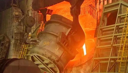 Bof furnace steel making