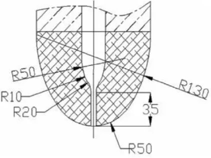 Improved rear insert rod head design