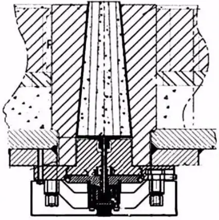 Figure 2 Externally mounted permeable bricks